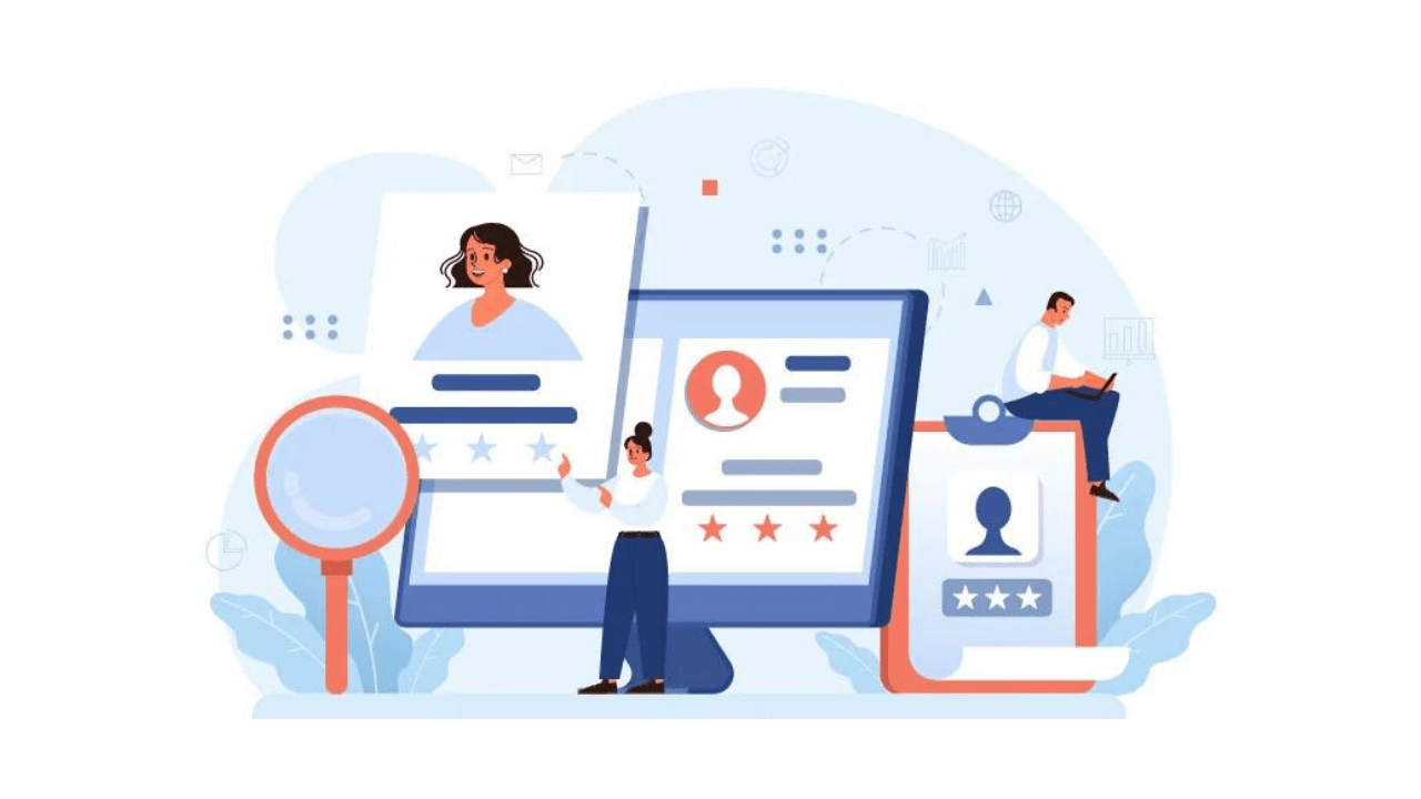 Employee profiles and electronic personnel files in a digital HR portal
