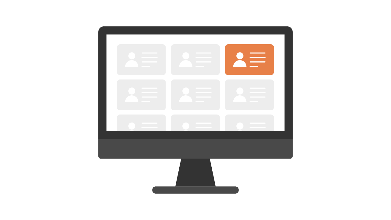 Electronic personnel file in AMODIT