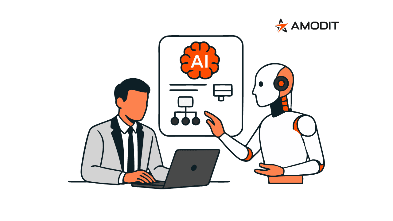 AI-driven workflow combining document analysis, recommendations and human approval